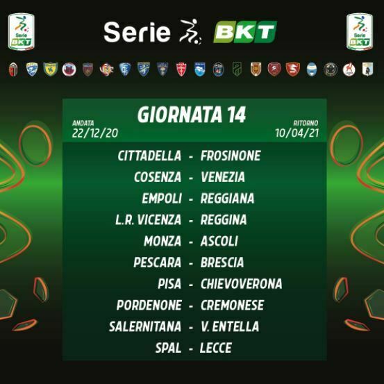 calendario Serie B